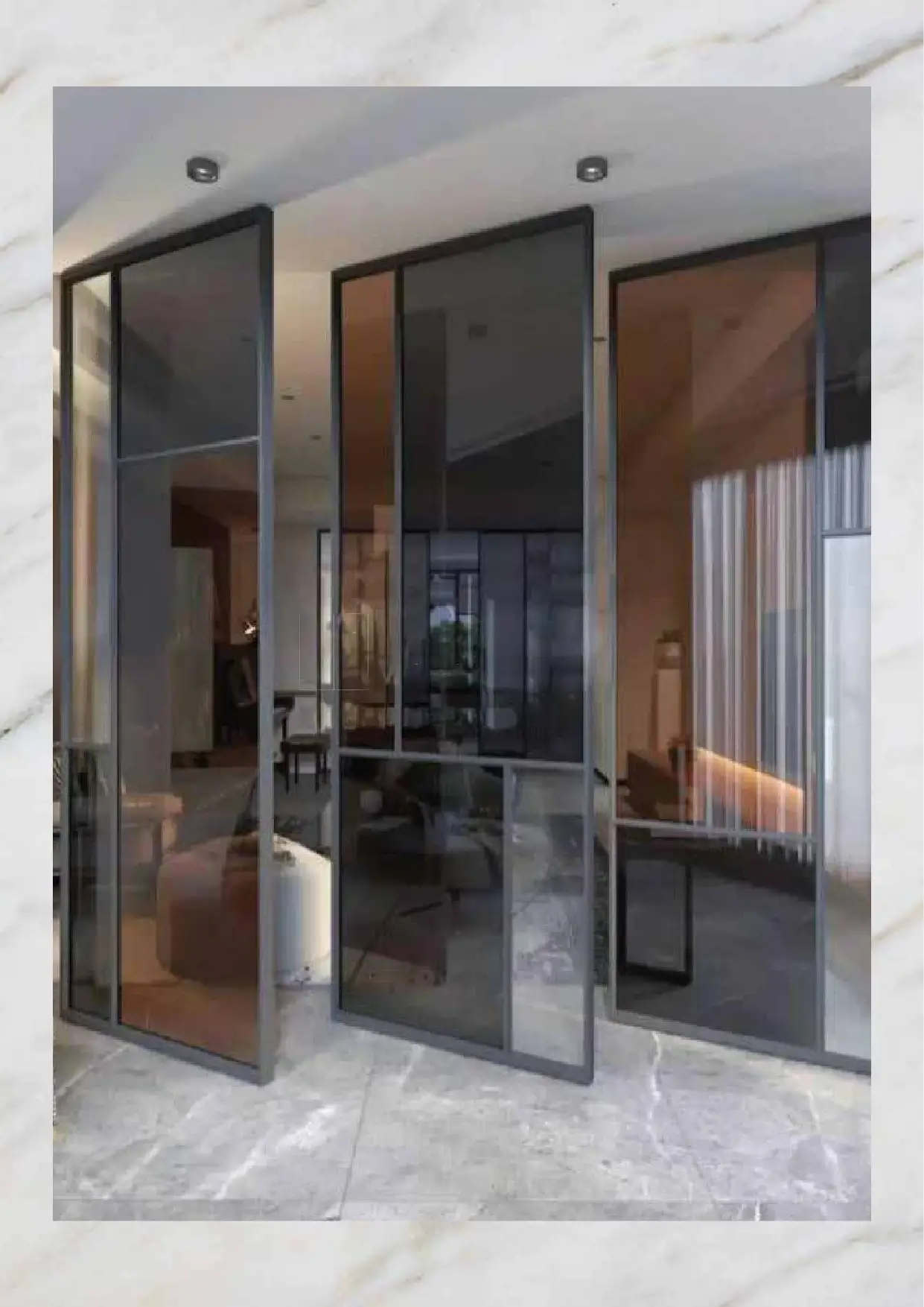 SWING DOORS PARTITON SYSTEMS 13
